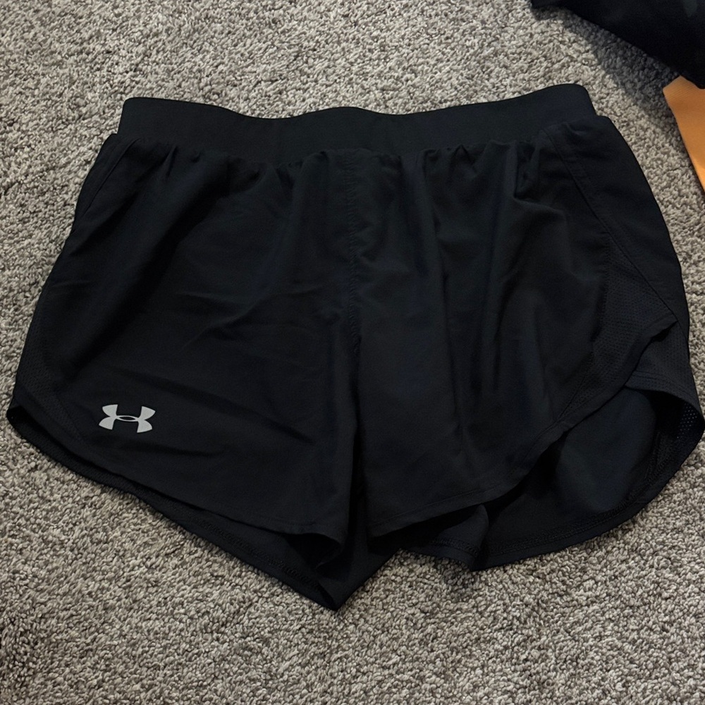 Under Armour Women's Black Athletic Shorts